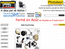 Tablet Screenshot of photobest.fr